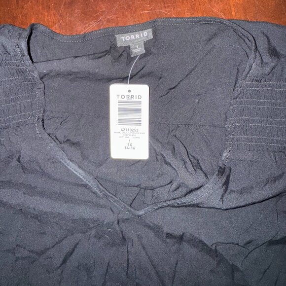 Challis Flutter Sleeve Blouse - Picture 1 of 4